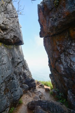 Rock Pha Tung dağda, Chiang Rai, Tayland