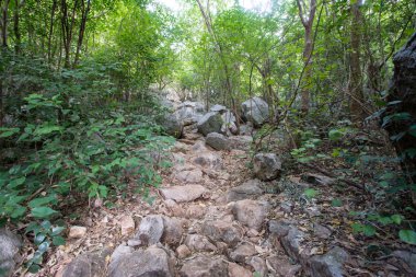 Geçit dağlarda, Samroiyod ulus park, Tayland.