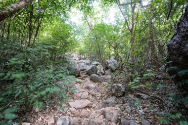 Geçit dağlarda, Samroiyod ulus park, Tayland.
