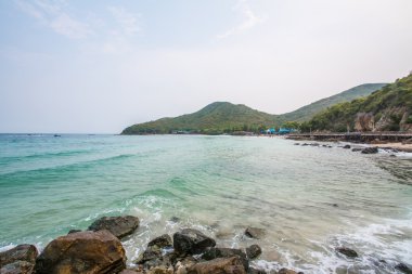 pattaya şehir Tayland Koh Larne Adası tropik beach