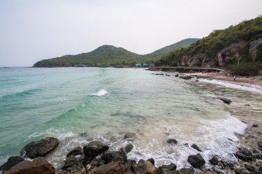 pattaya şehir Tayland Koh Larne Adası tropik beach