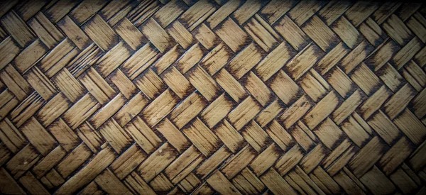 Old woven wood pattern - lomo — Stock Photo, Image