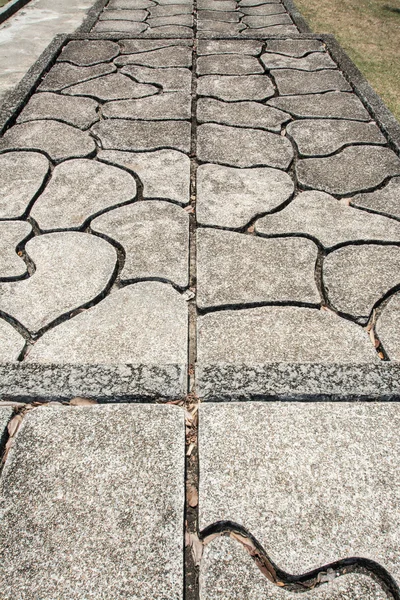 Pattern composed from the pavement — Stock Photo, Image