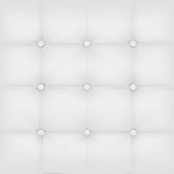 White Leather Upholstery Background — Stock Photo, Image