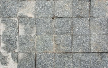 Gray Square Pavement. Seamless Tileable