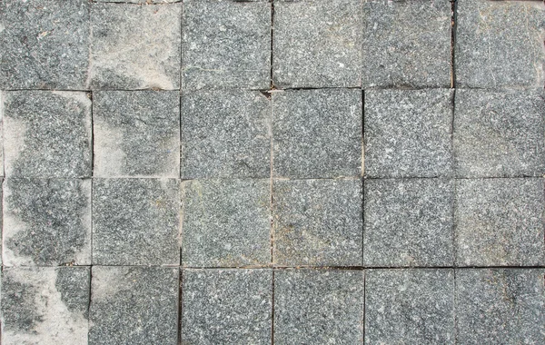 Gray Square Pavement. Seamless Tileable — ストック写真