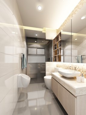 iç banyo 3D render