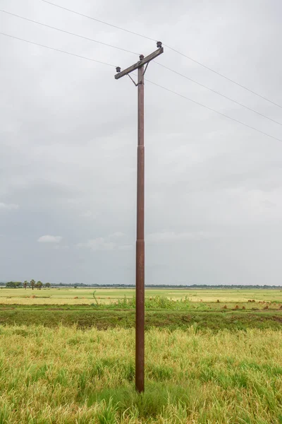 Elektrik direkleri Mandalay, Myanmar içinde eğe pirinç