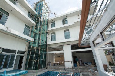 Yeni Konut ev yapım aşamasında