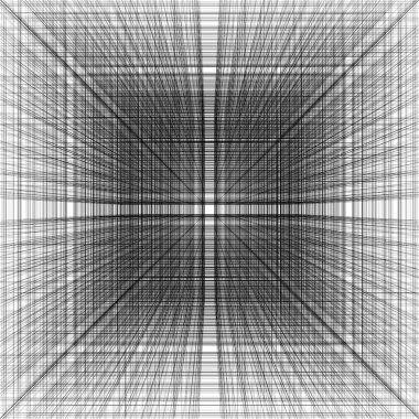 kılavuz çizgisi, mimari arka plan 3D soyut.