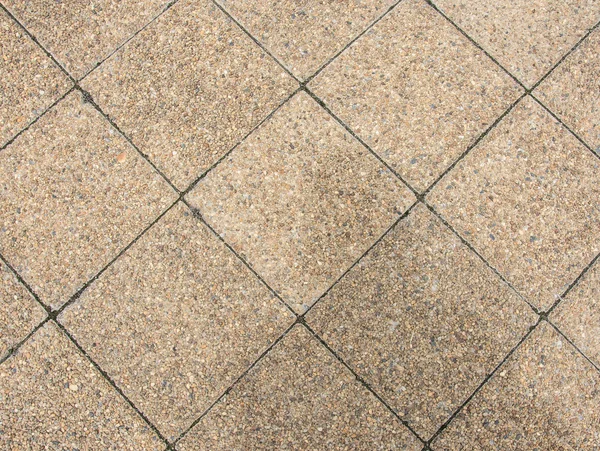 Brown Square Pavement. Seamless Tileable Texture. — Stock Photo, Image