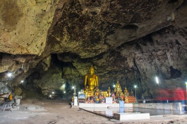 krasae mağara ve Buda Kanchanaburi Tayland