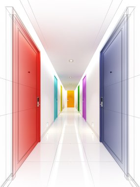 iç Salon tasarım kroki
