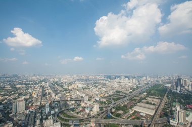 Bangkok cityscape bangkok Tayland şehir