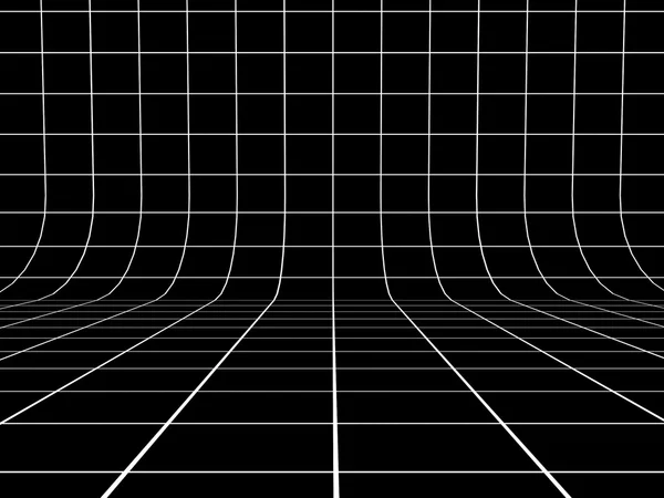 Perspective grid line background — Stock Photo, Image