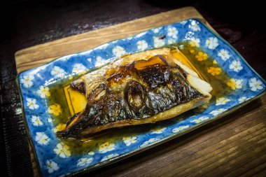 Izgara balık, saba shioyaki