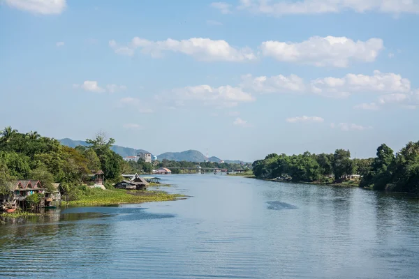 Fluss kwai. Kanchanaburi von Thailand. — Stockfoto