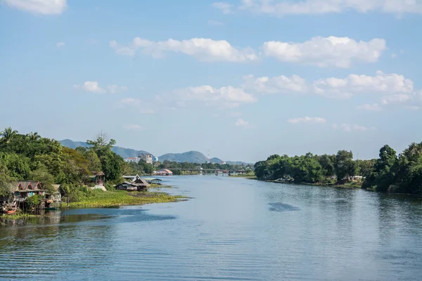 Rivier Kwai. Kanchanaburi van Thailand. — Stockfoto