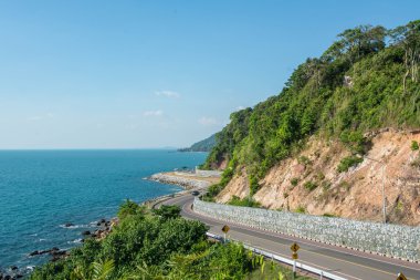 Yol boyunca sahil, Chanthaburi Eyaleti, Tayland