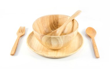 Beyaz zemin üzerinde ahşap plaka