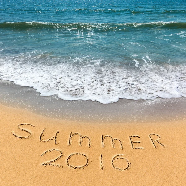 Verão 2016 para a praia — Fotografia de Stock