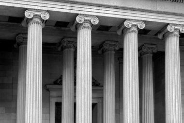 sütun mimari detay ve sembolizm