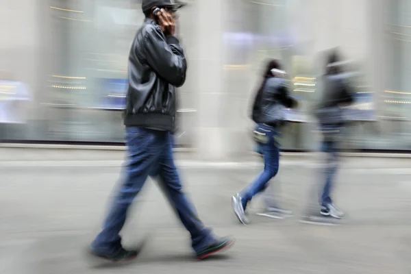 Group of business people in the street — Stock Photo, Image