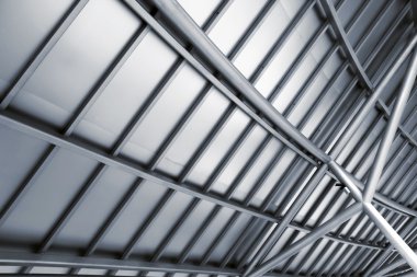 Tasarım metal çatı yapısı