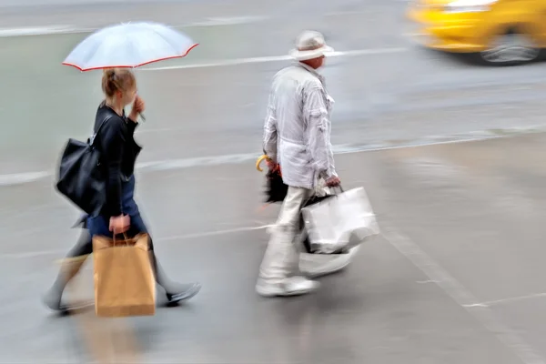 Visit the shops in city — Stock Photo, Image