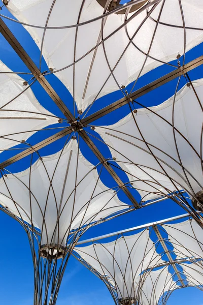 White beach canopy — Stock Photo, Image