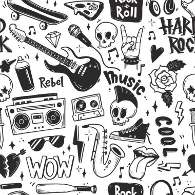 Rock n roll, punk müzik kusursuz bir düzen