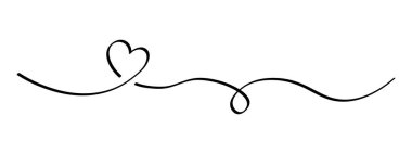 Kalp ve aşk girdap ayırıcı.