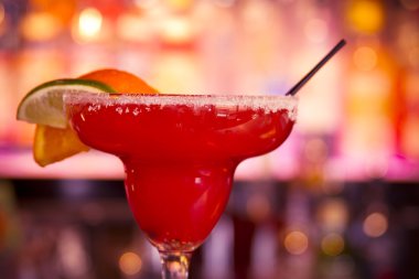 Çilekli buzlu Margarita