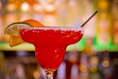 Çilekli buzlu Margarita