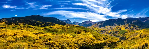 Cores da queda em Colorado Mountains — Fotografia de Stock