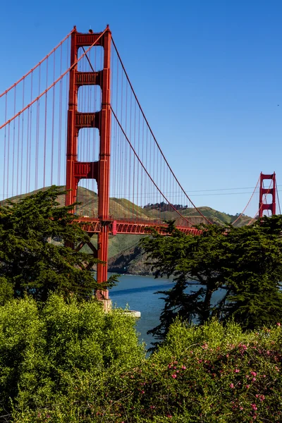 Golden Gate Bridge em São Francisco CA — Fotografia de Stock