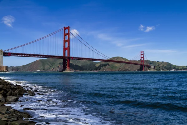 Goldene torbrücke in san francisco ca — Stockfoto