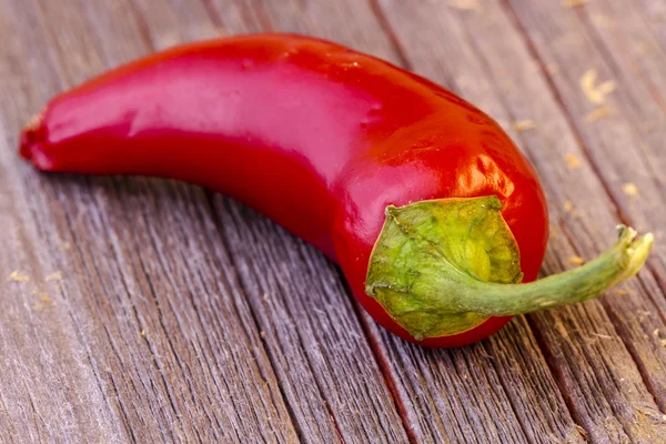 桌上的红胡椒 — 图库照片