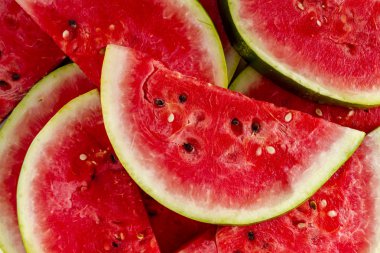 Olgun dilim karpuz