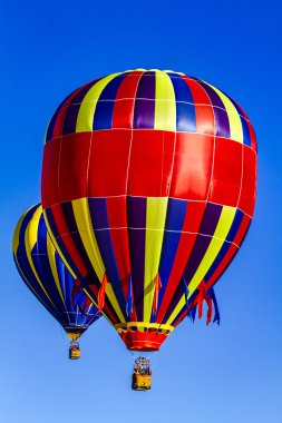 Kayalık dağ sıcak hava balon Festivali