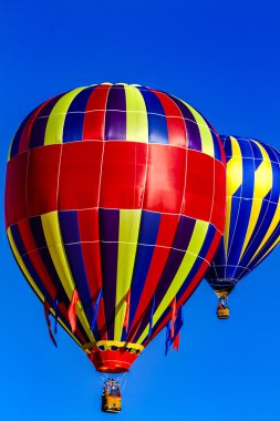 Kayalık dağ sıcak hava balon Festivali