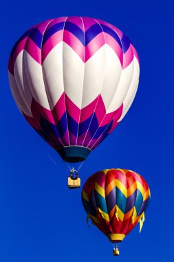 Kayalık dağ sıcak hava balon Festivali