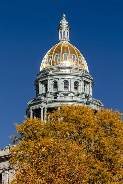 Капитолий штата Колорадо в Денвере — стоковое фото