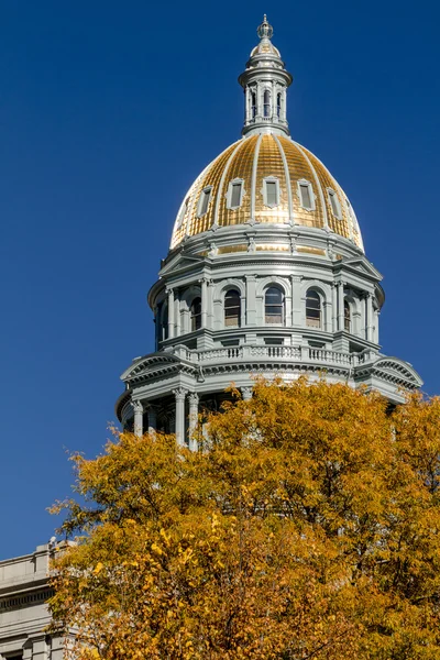 Капитолий штата Колорадо в Денвере — стоковое фото