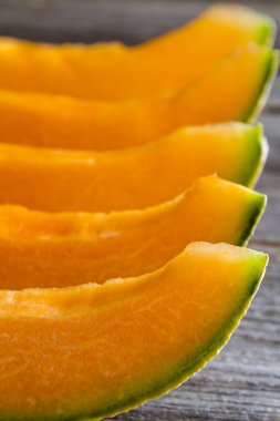Taze organik kavun karpuz