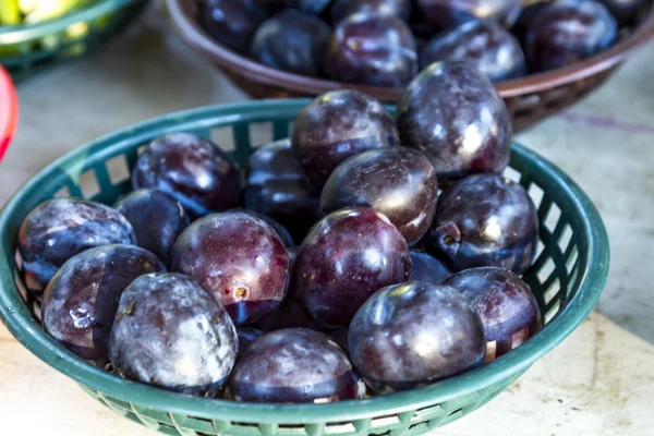 Farmers Market Fruits and Vegetables — Stock Photo, Image