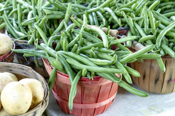 Mercado dos Agricultores Frutas e Produtos Hortícolas — Fotografia de Stock