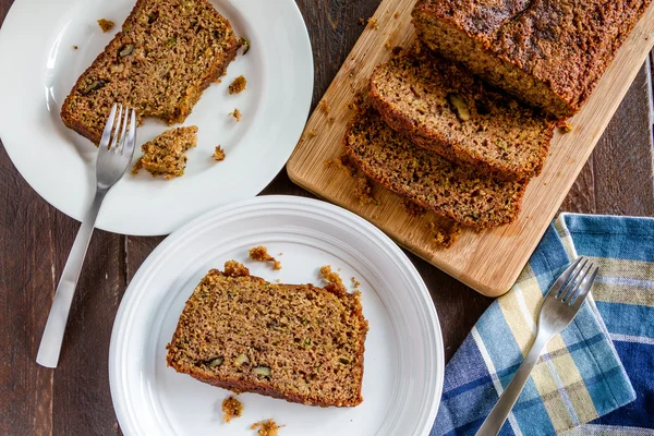 Fresh Baked Zucchini and Cinnamon Bread