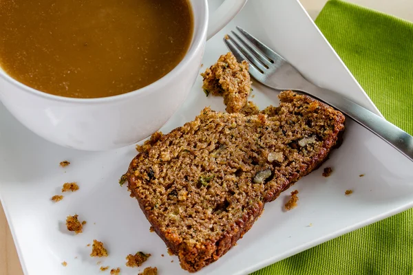 Fresh Baked Zucchini and Cinnamon Bread — Stock Photo, Image