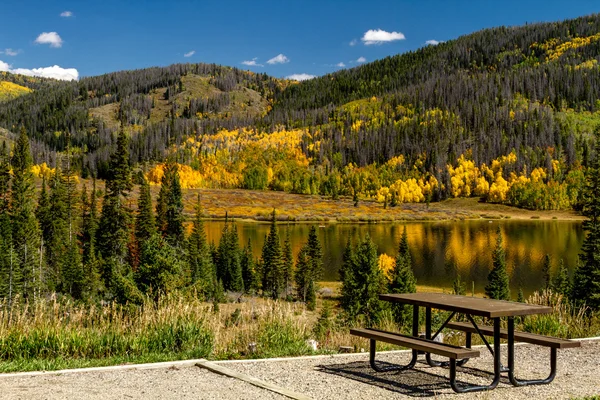 Caída en Steamboat Springs Colorado — Foto de Stock